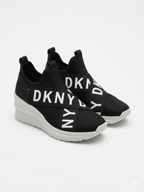 DKNY Women’s Leya Wedge Sneakers Size 7
